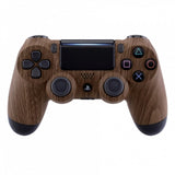 Soft Touch Wooden Grain Front Shell For PS4 Generation 2 Controller