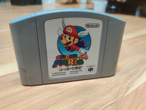 Authentic Super Mario 64 Video Game Cartridge CARD JAPAN VERSION For N64 Console