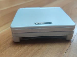 Custom GBA SP IPS V2 Screen Solid White Modded with 10 level brightness adjustment