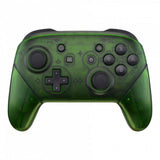 Transparent Green Full Front Back Shells For Nintendo Switch Pro Controller