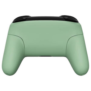Soft Touch Caution Matcha Green Full Shells And Handle Grips For NS Pro Controller