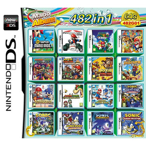 482 in 1 game cartridge for DS Lite , 2ds or 3ds
