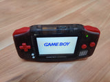 Gameboy Advance Transparent Black IPS V2 MOD 10 Level Brightness Level
